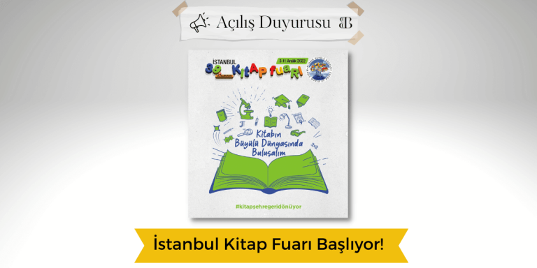 İstanbul Kitap Fuarı Başlıyor!