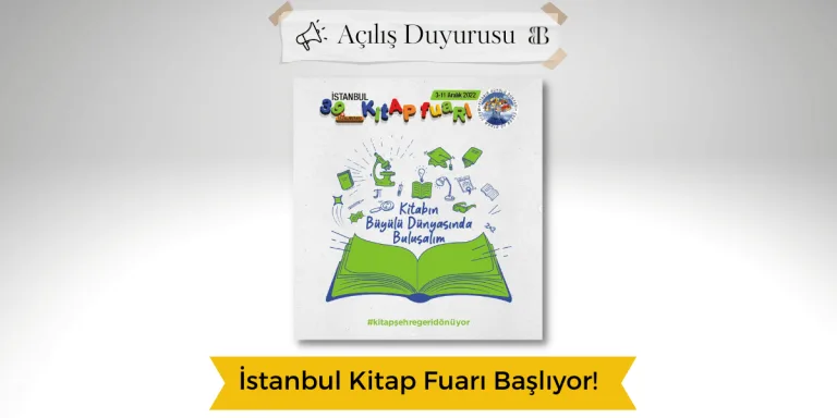 İstanbul Kitap Fuarı Başlıyor!