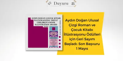 Aydın Doğan Ulusal Çizgi Roman ve Çocuk Kitabı İllüstrasyonu Ödülleri için Geri Sayım Başladı: Son Başvuru 1 Mayıs