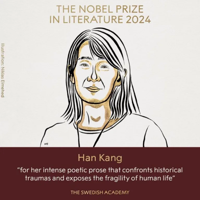 Nobel Edebiyat Ödülü’nün Sahibi Han Kang Oldu
