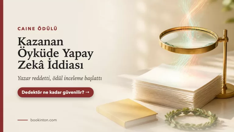 Ödül Kazanan Öyküyü Yapay Zekâ mı Yazdı? Caine Ödülü İnceleme Başlattı
