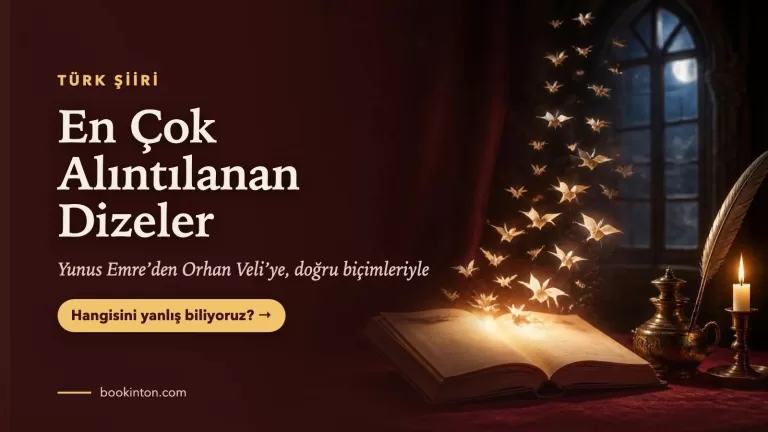Türk Şiirinin En Çok Alıntılanan Dizeleri